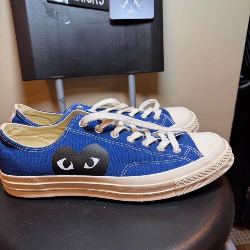 Converse Men's Blue and Navy Trainers